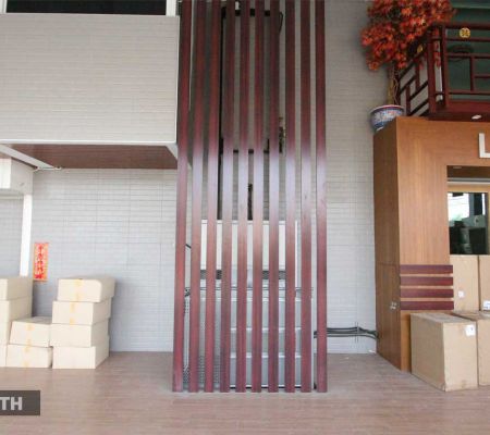 ผลงานติดตั้งลิฟท์บ้านครึ่งท่อน บางใหญ่ นนทบุรี