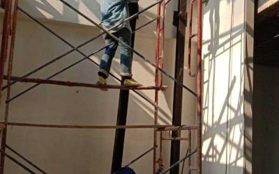 ผลงานการติดตั้งลิฟท์บ้านรุ่นมาตรฐาน ที่ กรุงเทพฯ (พระรามเก้า)