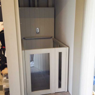 Service ลิฟท์บ้านแบบครึ่งท่อน ที่ เขาใหญ่