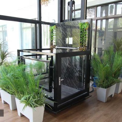 Service  ลิฟท์บ้านแบบครึ่งท่อน ที่ บริษัท ไทเกอร์