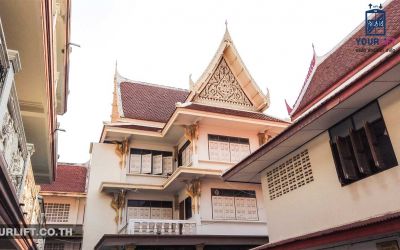 ผลงานการติดตั้งลิฟท์วัด แบบมาตรฐาน