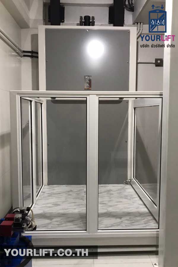 ติดตั้งลิฟท์ครึ่งท่อน SPECIAL SERIES ที่ กรุงเทพฯ (พระโขนง)
