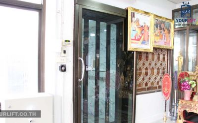 ผลงานการติดตั้งลิฟท์วัด แบบมาตรฐาน
