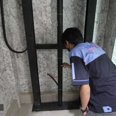 Service ลิฟท์บ้าน ที่หมู่บ้านเดอะซิตี้ เขตภาษีเจริญ กรุงเทพฯ