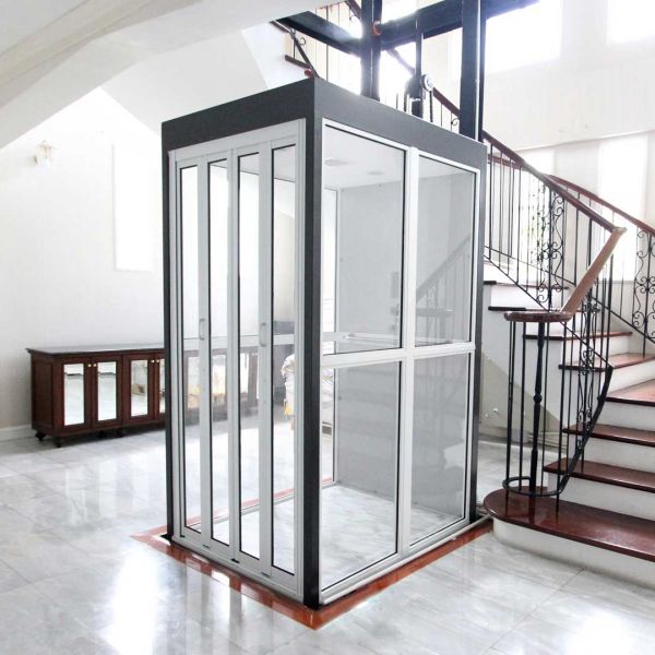 ผลงานการติดตั้งลิฟท์บ้าน ที่ เลคไซด์บางนา สมุทรปราการ