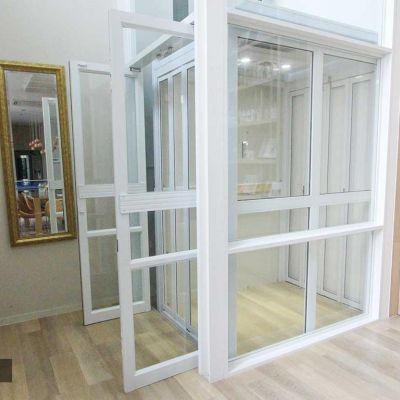 ผลงานการติดตั้งลิฟท์บ้านแบบเต็มตัว ที่ พระราม 9