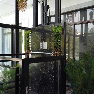 Service  ลิฟท์บ้านแบบครึ่งท่อน ที่ บริษัท ไทเกอร์