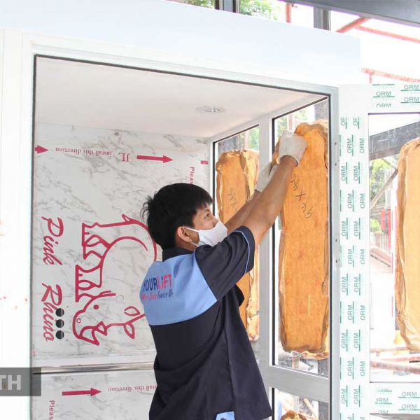 ผลงานติดตั้งลิฟท์บ้าน แบบมาตรฐาน กรุงเทพฯ (สาทร)