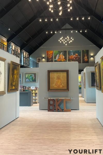 ผลงานการติดตั้งลิฟท์บ้าน ที่ หอศิลป์เปรมมิกา Prammika Art Gallery