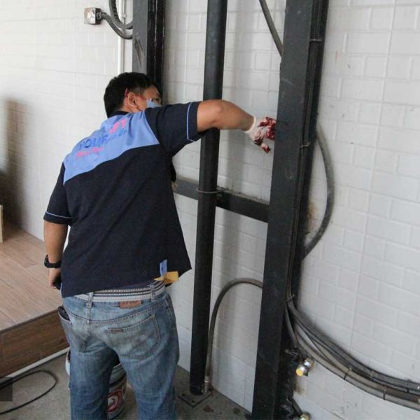 ติดตั้งลิฟท์แบบครึ่งท่อน 2 ชั้น ที่ นนทบุรี (บางใหญ่)