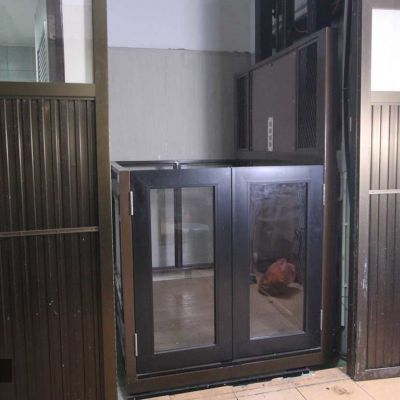 Service ลิฟท์บ้านแบบครึ่งท่อน ที่ เยาวราช