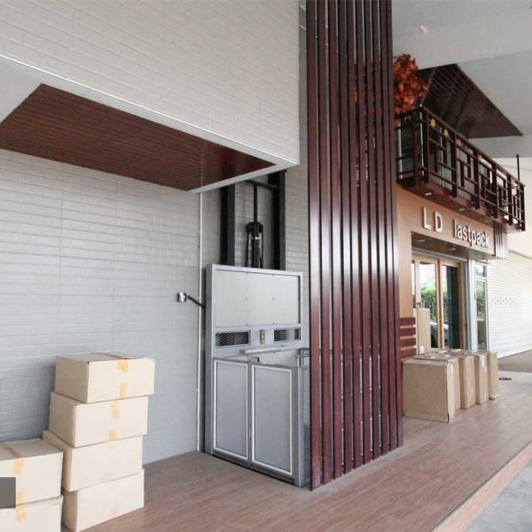 ติดตั้งลิฟท์แบบครึ่งท่อน 2 ชั้น ที่ นนทบุรี (บางใหญ่)