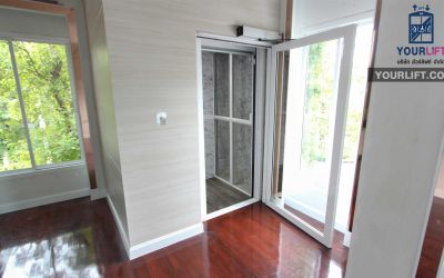 ผลงานติดตั้งลิฟท์บ้านแบบมาตรฐาน ที่หมู่บ้านเดอะซิตี้ เขตภาษีเจริญ กรุงเทพฯ