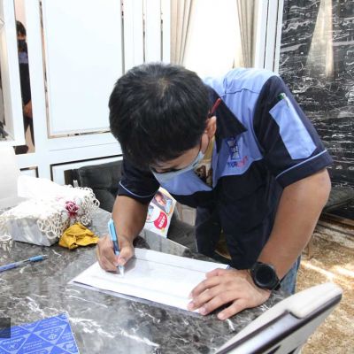 Service ลิฟท์บ้าน ที่หมู่บ้านเดอะซิตี้ เขตภาษีเจริญ กรุงเทพฯ