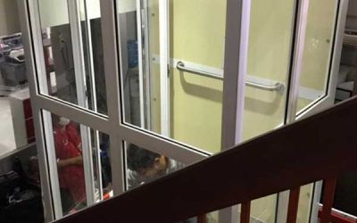 ผลงานการติดตั้งลิฟท์บ้านแบบมาตรฐาน ที่จังหวัดอุบลราชธานี