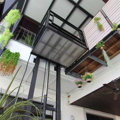 Service  ลิฟท์บ้านแบบครึ่งท่อน ที่ บริษัท ไทเกอร์