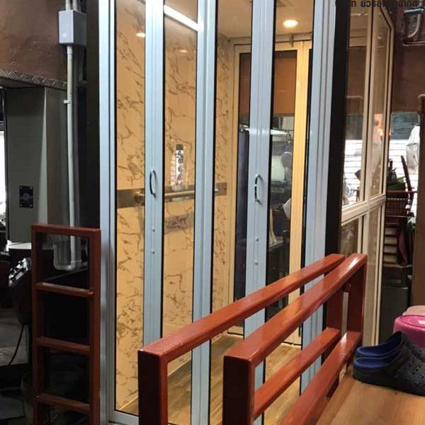 ผลงานการติดตั้งลิฟท์บ้านแบบมาตรฐาน 3 ชั้น กรุงเทพฯ (สุขสวัสดิ์)