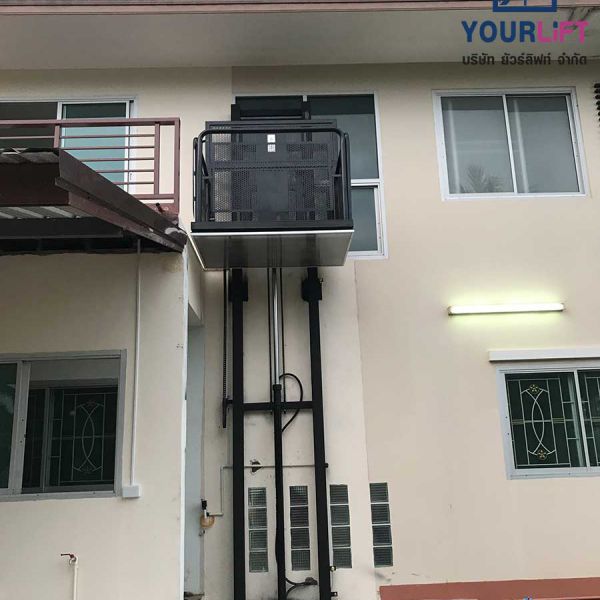 ติดตั้งลิฟท์ครึ่งท่อน 2 ชั้น ที่ นนทบุรี (บางบัวทอง)