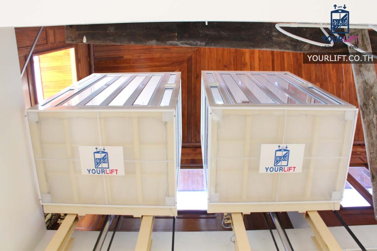 ลิฟท์เต็มตัว Standard Series ขนาดห้องลิฟท์ 1.00x1.30x2.00