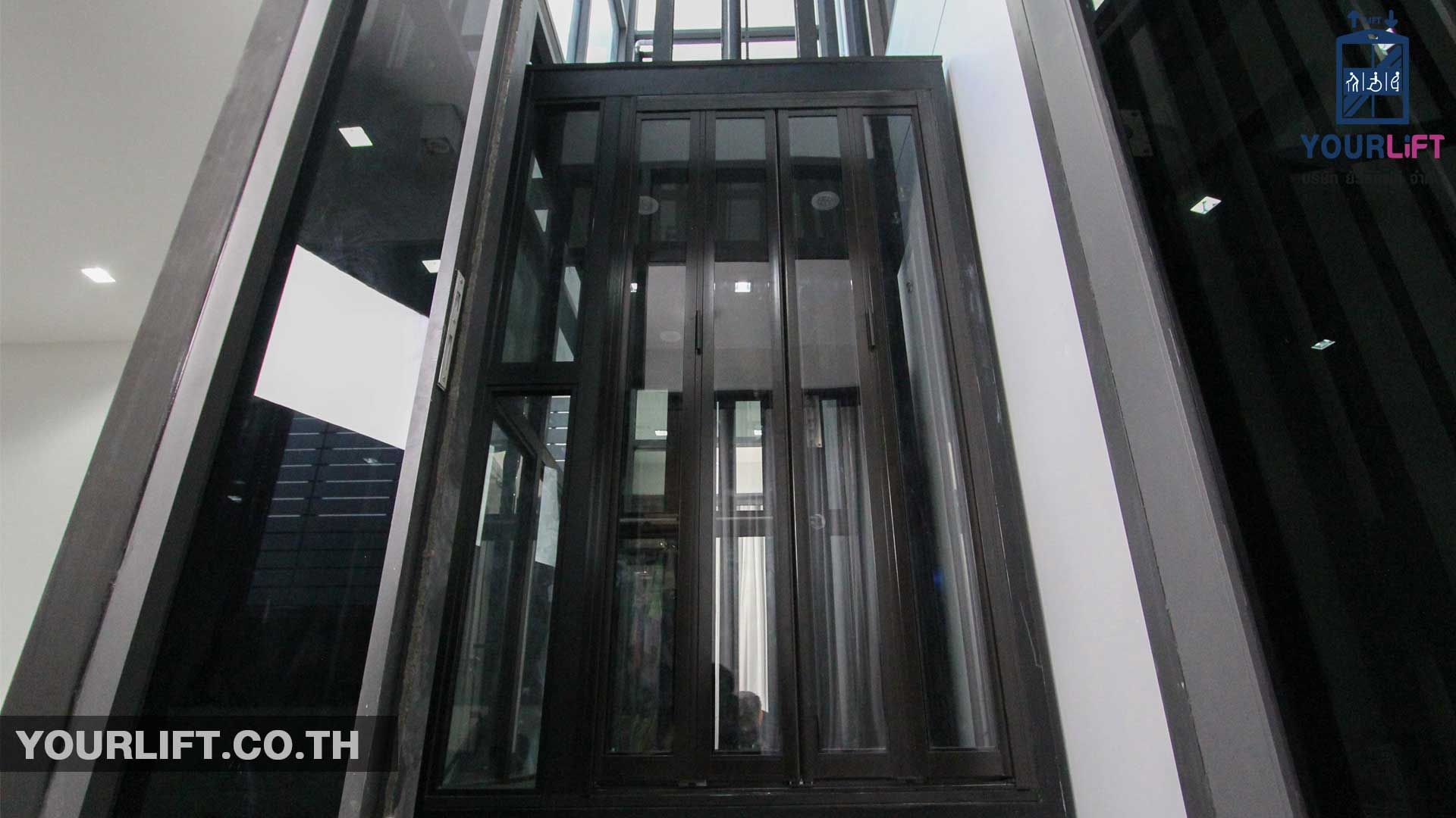ผลงานการติดตั้งลิฟท์บ้าน แบบมาตรฐาน ที่ ที่กรุงเทพฯ (ห้วยขวาง)