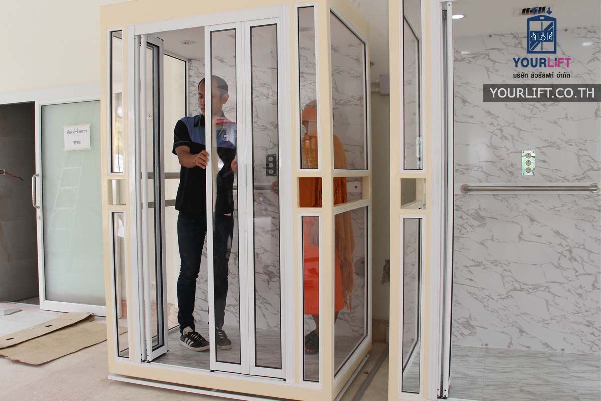 ลิฟท์เต็มตัว Standard Series ขนาดห้องลิฟท์ 1.00x1.30x2.00