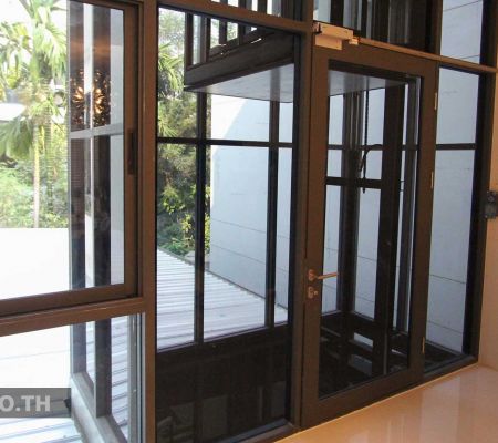 ผลงานการติดตั้งลิฟท์แบบมาตรฐาน 3 ชั้น