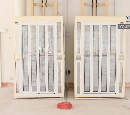 ผลงานลิฟท์บ้าน แบบมาตรฐาน รุ่น Standard​ Series​ ที่ วัดชัยฉิมพลี