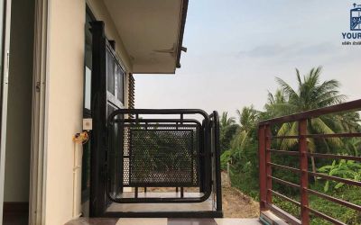 ติดตั้งลิฟท์ครึ่งท่อน 2ชั้น ที่ นนทบุรี (บางบัวทอง)
