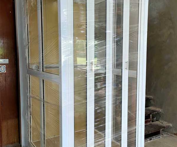 ผลงานการติดตั้งลิฟท์บ้านแบบมาตรฐาน ที่ บางบัวทอง