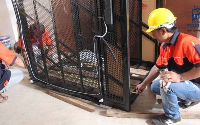 ผลงานการติดตั้งลิฟท์บ้าน แบบมาตรฐาน 4 ชั้น ที่จังหวัดเพชรบุรี (ชะอำ)