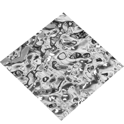 แผ่นอลูมิเนียมแบบ Middle สีเงิน