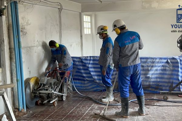 การเตรียมหน้างาน สำหรับติดตั้งลิฟท์บ้าน