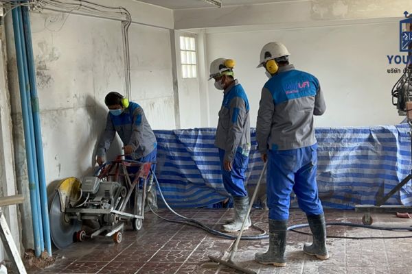 การเตรียมหน้างาน สำหรับติดตั้งลิฟท์บ้าน