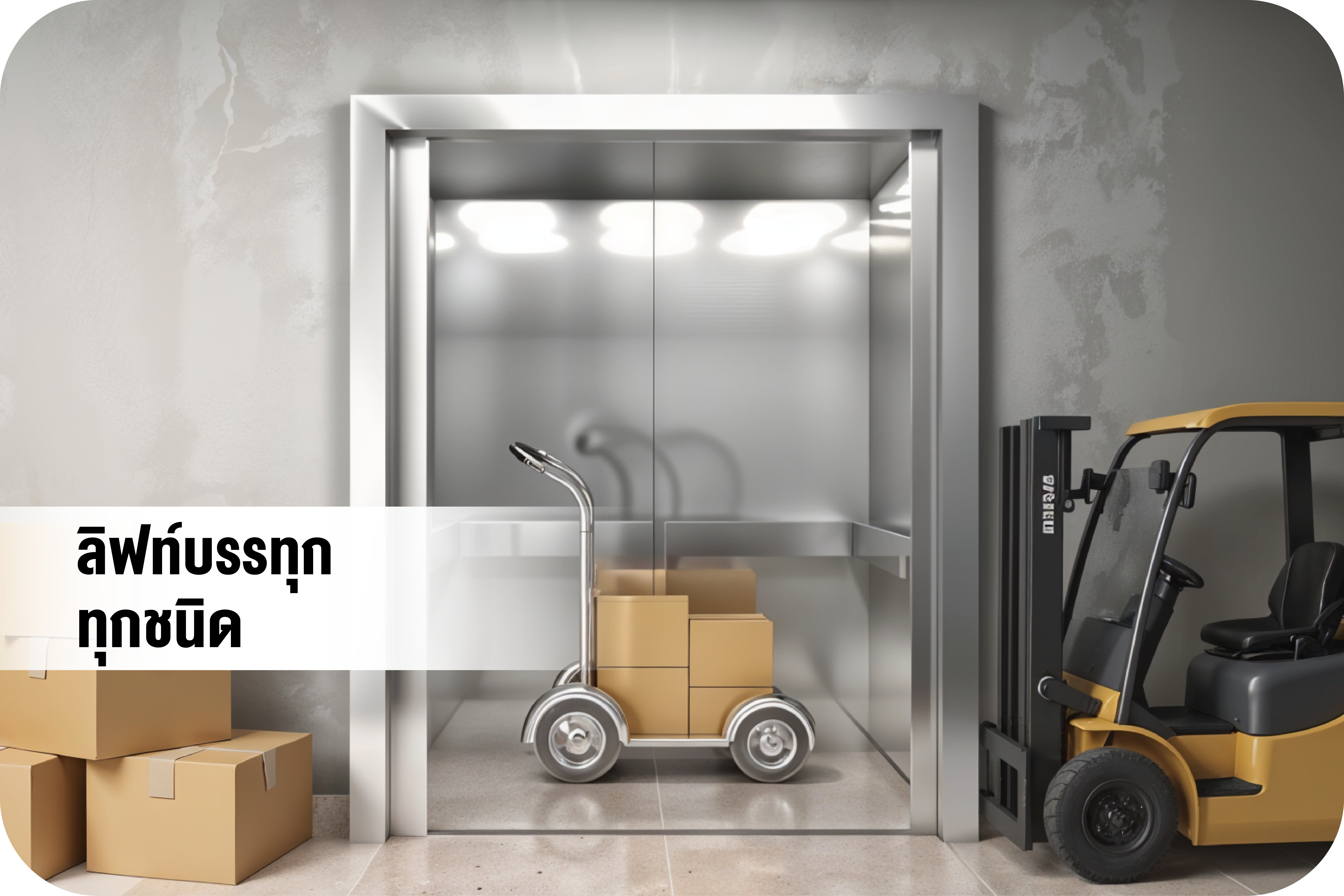 FREIGHT ELEVATOR    ลิฟท์บรรทุก ทุกชนิด