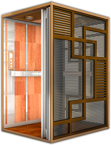 ลิฟท์บ้าน แบบมาตรฐาน LUXURY SERIES