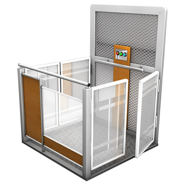 ลิฟท์บ้าน แบบครึ่งท่อน