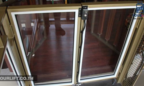 ผลงานการติดตั้งลิฟท์ครึ่งท่อน 2 ชั้น ที่ กรุงเทพฯ (วัชรพล)